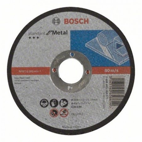 Pak Bosch doorslijpschijf standard for Metal (25)