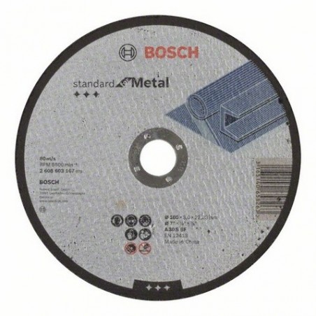 Pak Bosch doorslijpschijf standard for Metal 180mm (40)