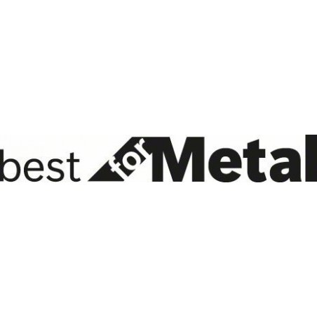 Bosch lamellenschuurschijf Best for Metal Haaks 125mm, k40 (10)