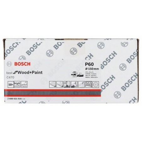 Bosch schuurbladen C470 150mm Multiperforatie k60 (50)