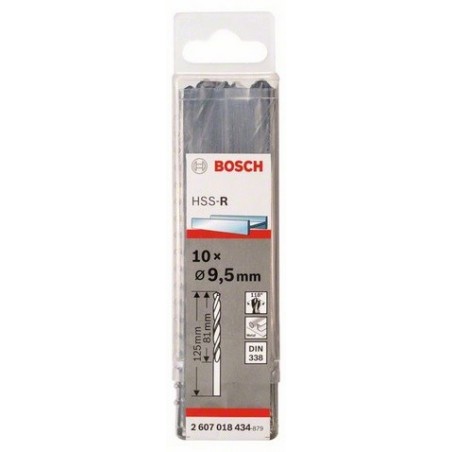 Bosch metaalboren HSS-R 9.5x81x125 (10)