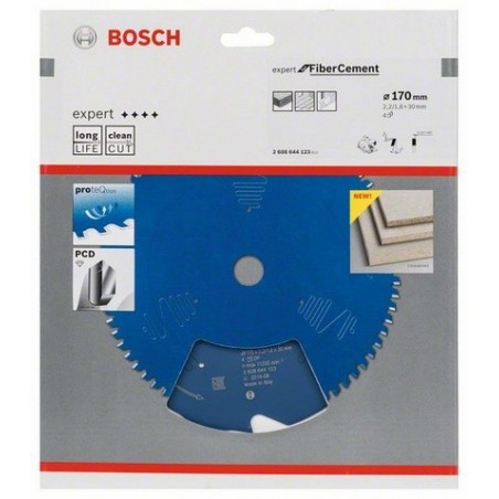 Bosch cirkelzaagblad Expert for Fiber Cement 170mm,as30mm.,4tnds