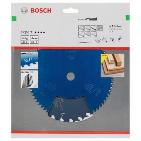 Bosch zaagblad Expert for Wood 160xas20x24tnds